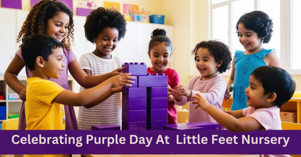 Celebrating Purple Day At Little Feet Nursery