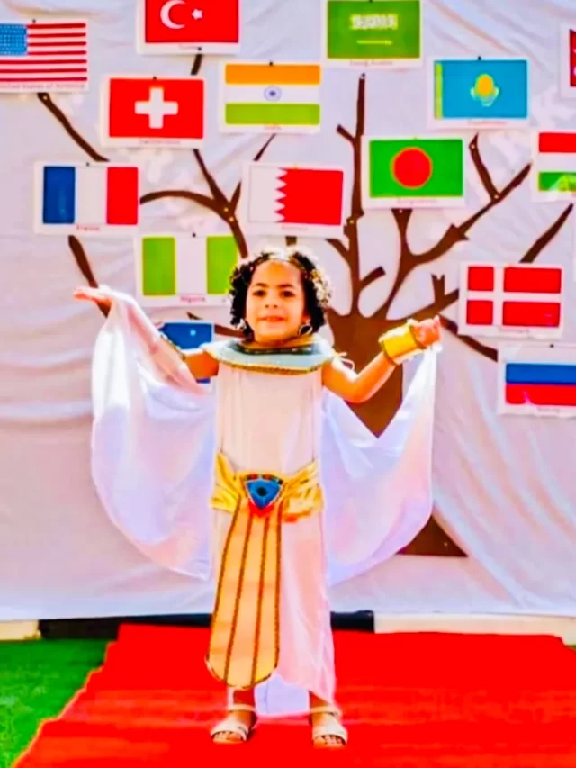 Kids Cultural Day – Beautiful Egyptian Dress Moment
