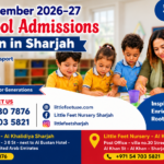September 2026–27 Preschool Admissions Are Now Open in Sharjah